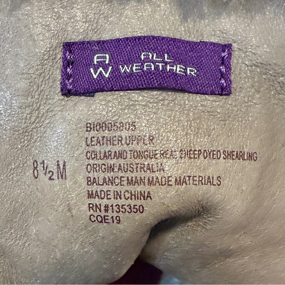 Bionica Diablo Women’s Tan Shearling Boots (NWOT) - Picture 4 of 5